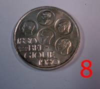 Groot beeld van Herdenkingsmunt Belgie 500 frank
