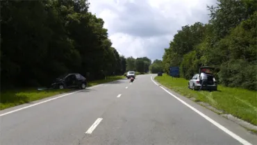 Groot beeld van Groot beeld van Groot beeld van Verkeersongeval op de RN 97 ter hoogte van Ciney